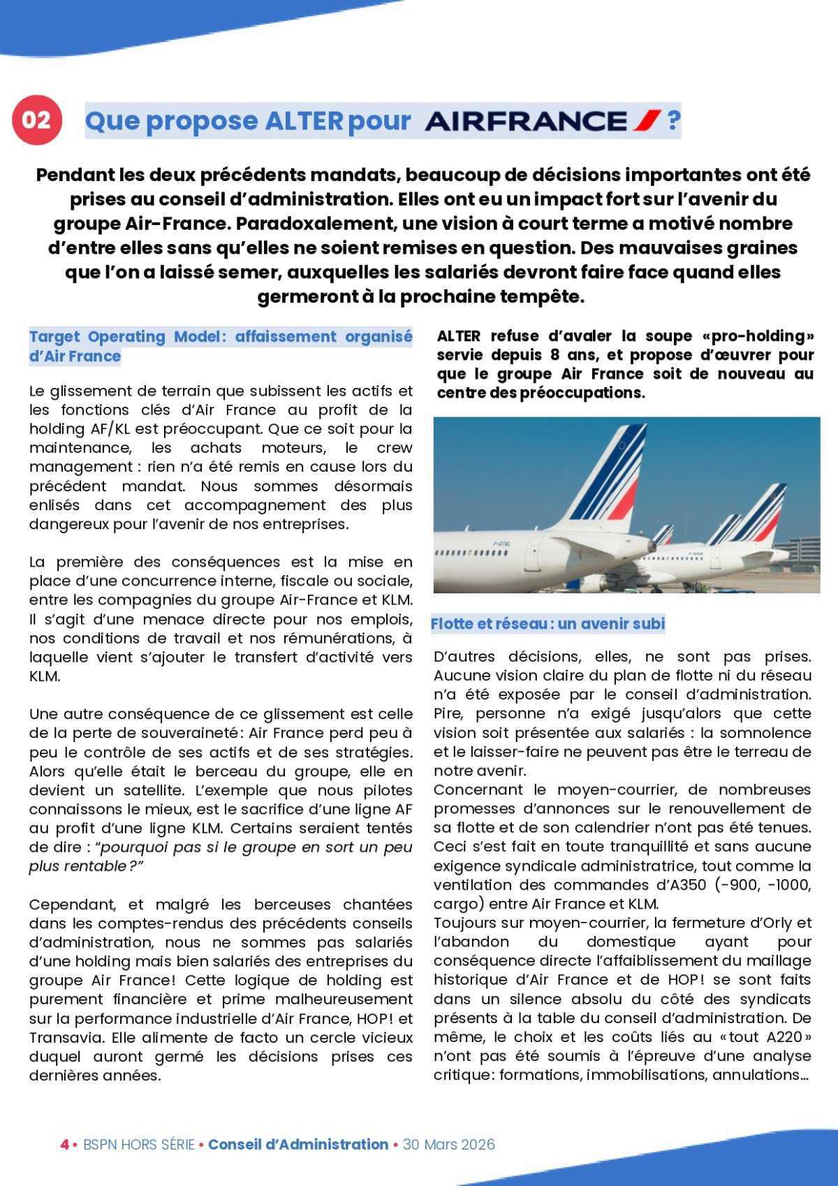 ALTER // BSPN Spécial Élections au Conseil d'administration