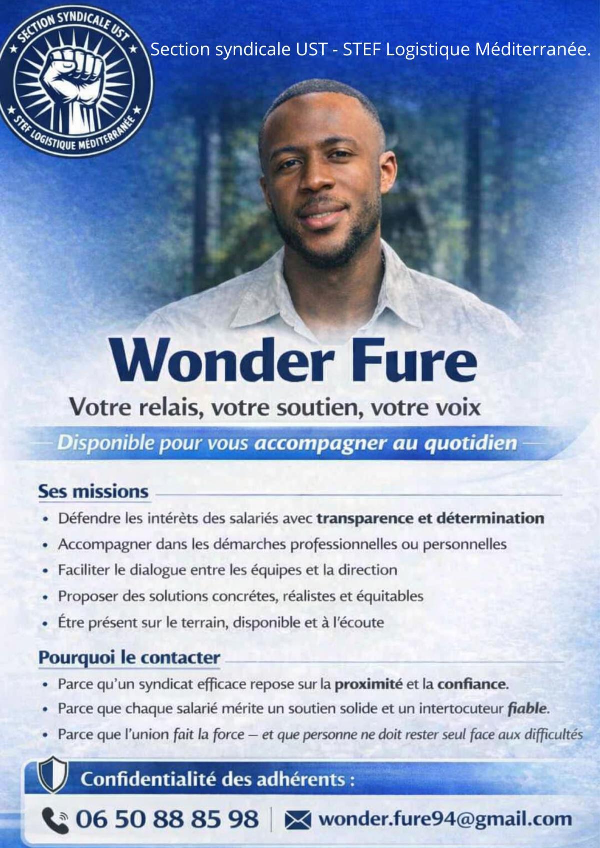 L'Union SUD Transports se développe chez STEF Méditerranée