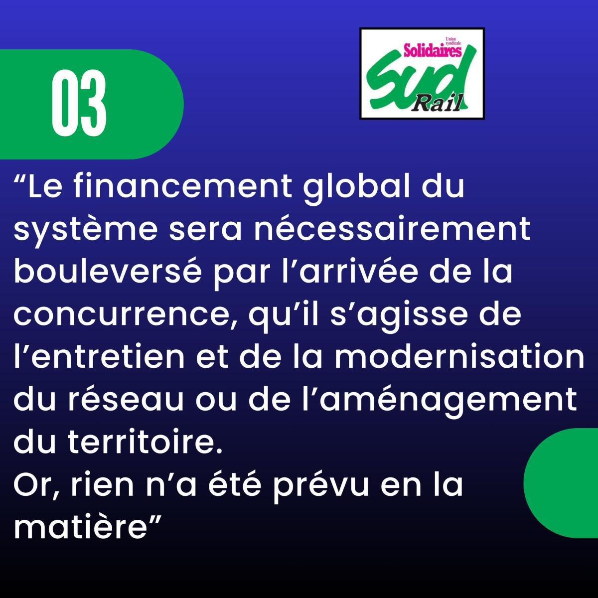 SUD-Rail // un rapport sénatorial pointe les dangers de la concurrence