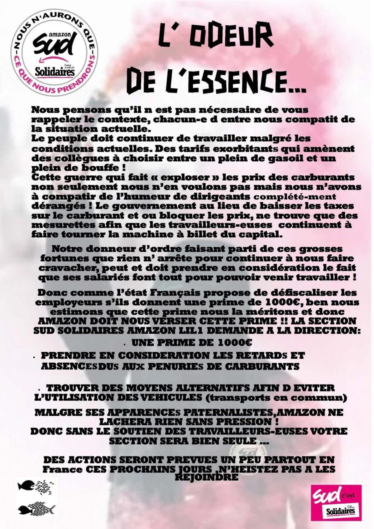SUD AMAZON LIL1 // L'odeur de l'essence...