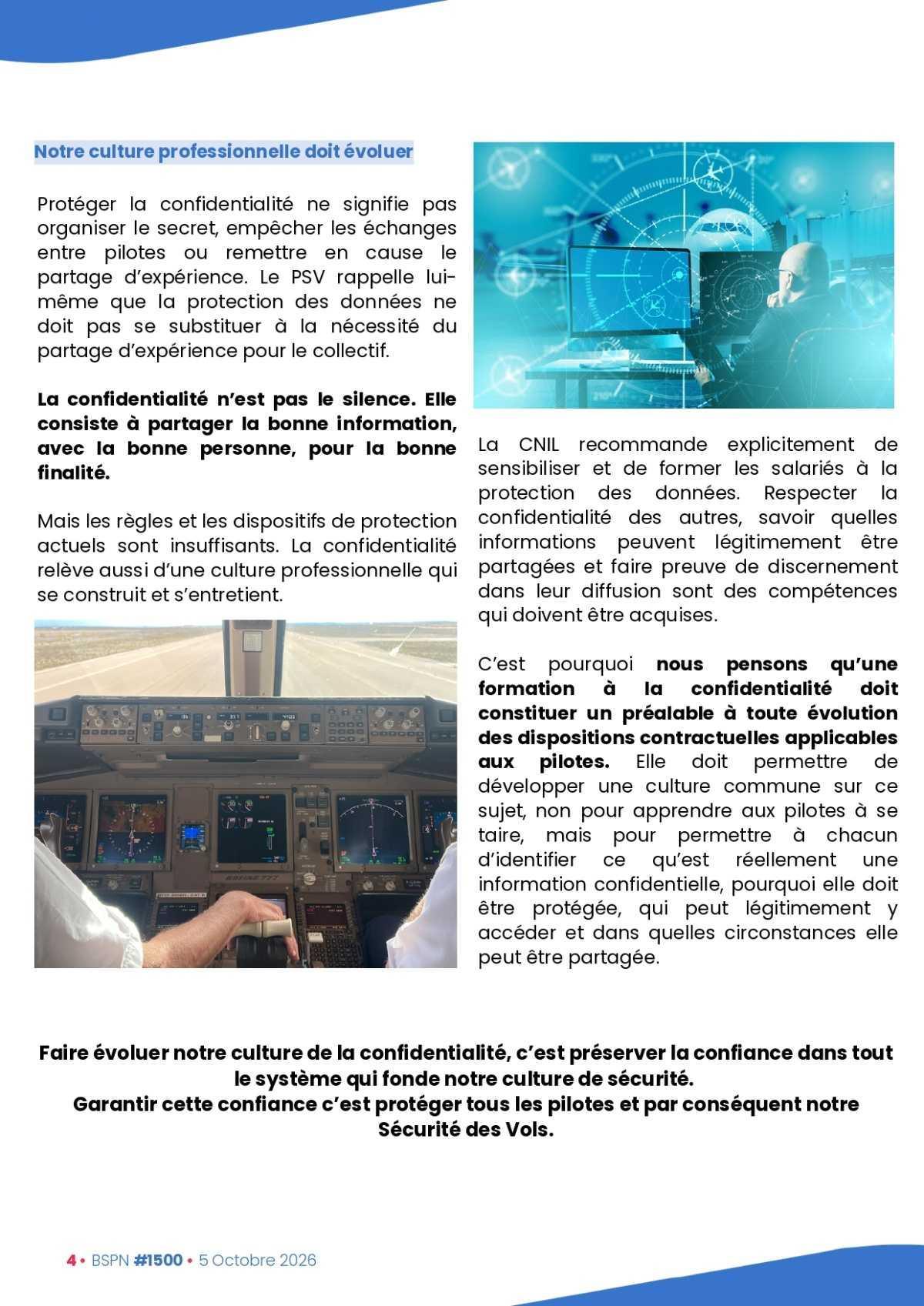 ALTER // Bulletin Syndical du Personnel Naviguant # 1500