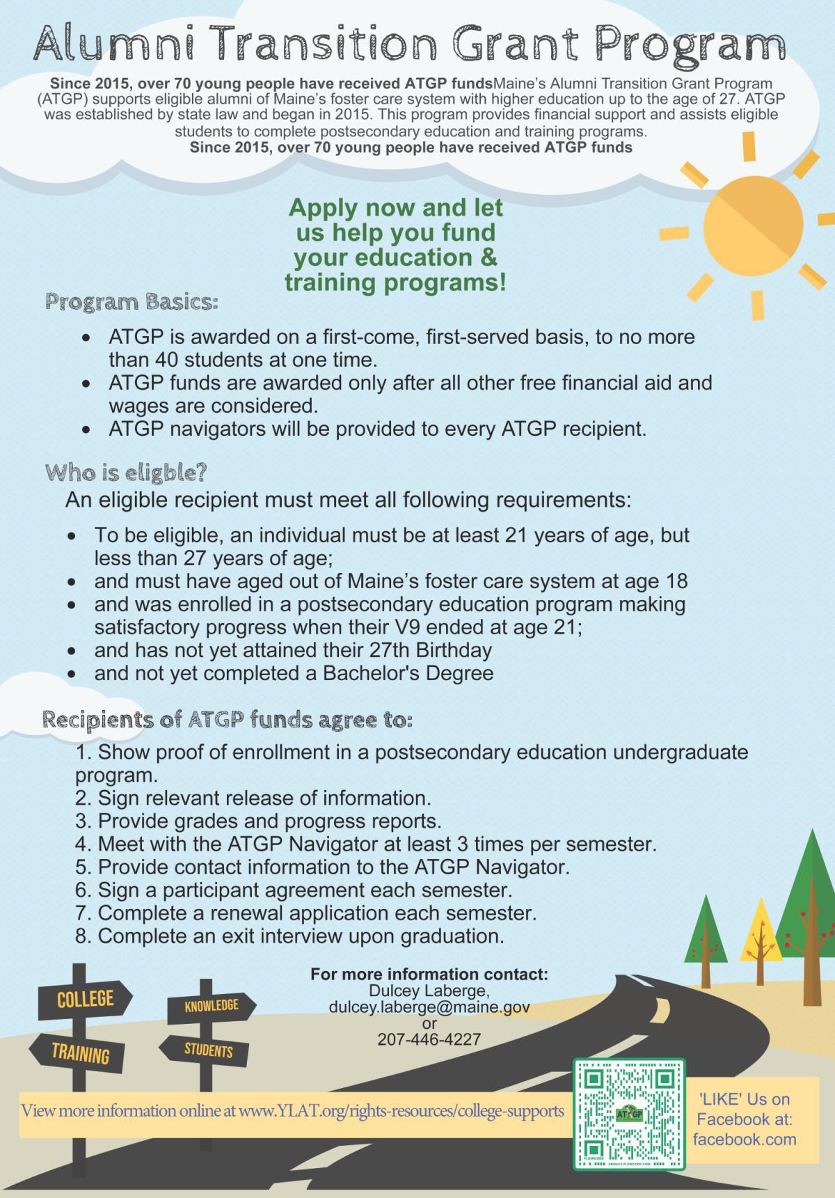 Alumni Transition Grant Program (ATGP)