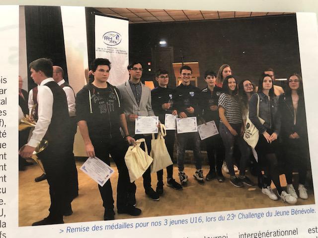 On parle de l'ASGF dans le magazine municipal ;)