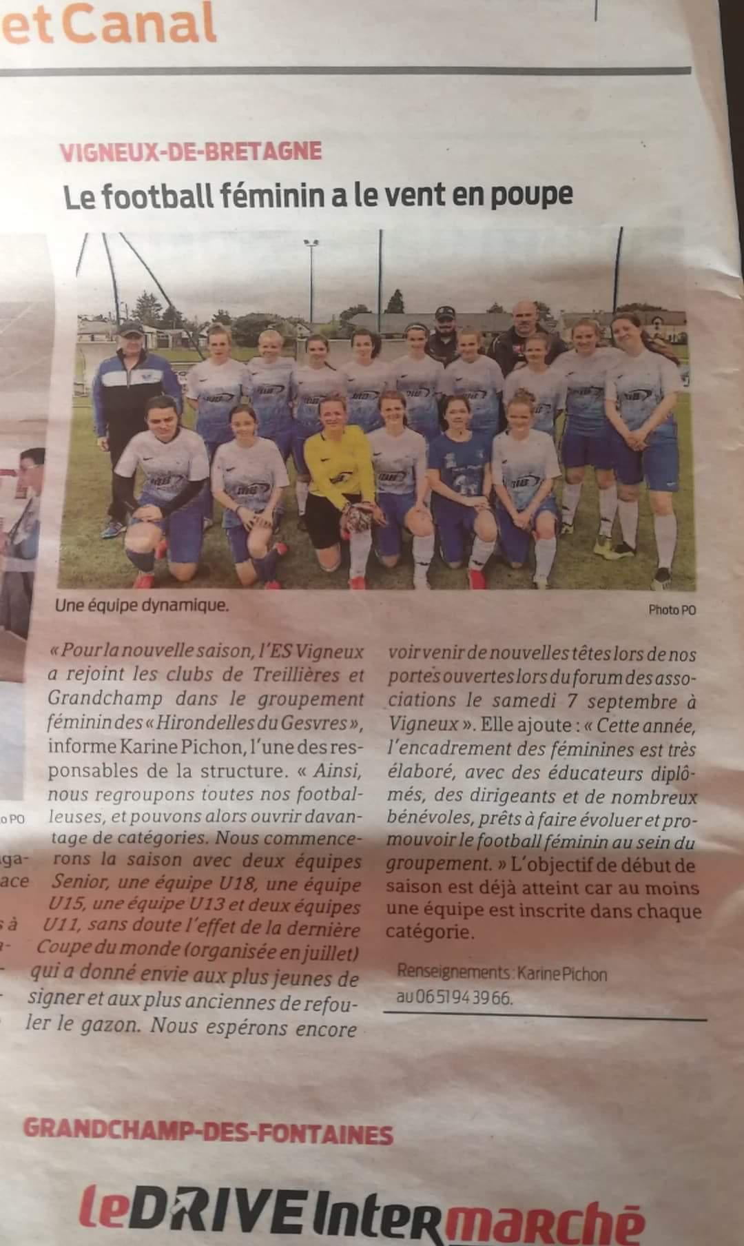 Groupement Féminin "On parle ENCORE de nous !"