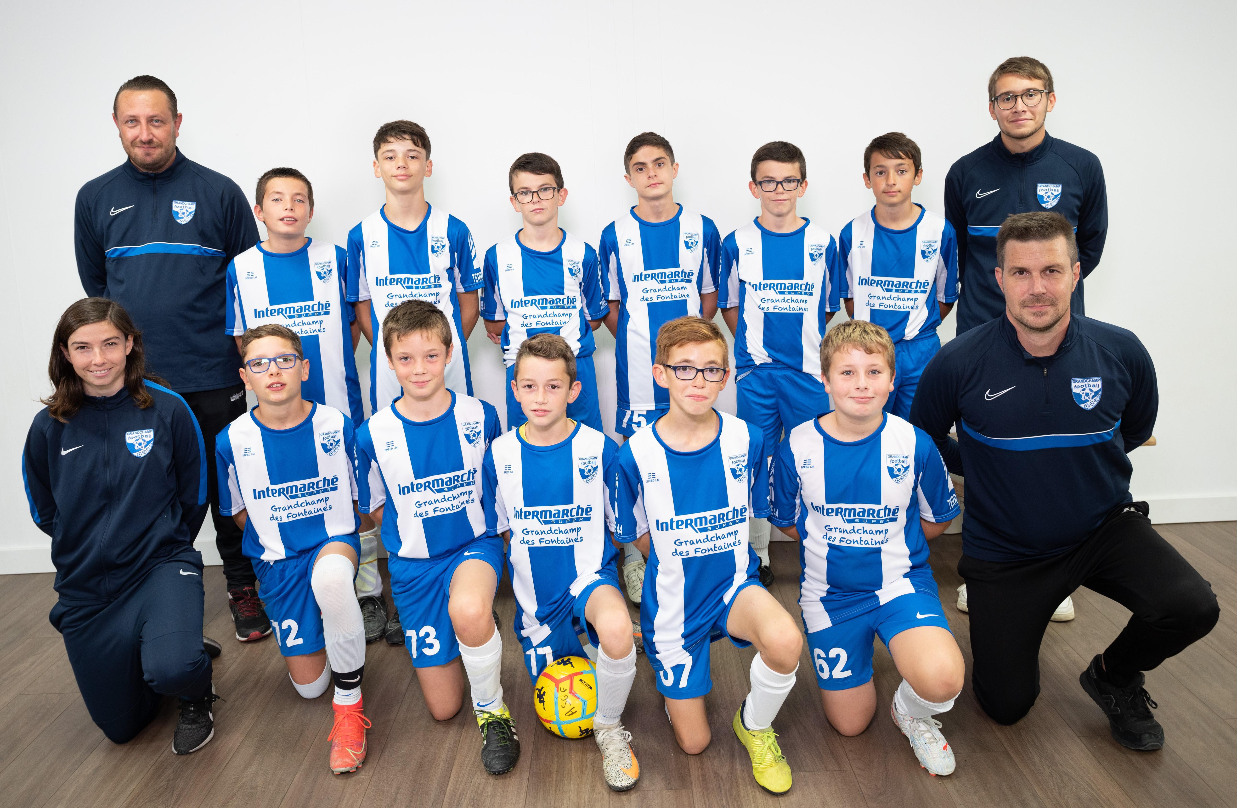 EFFECTIF U12-U13 SAISON 2021-2022