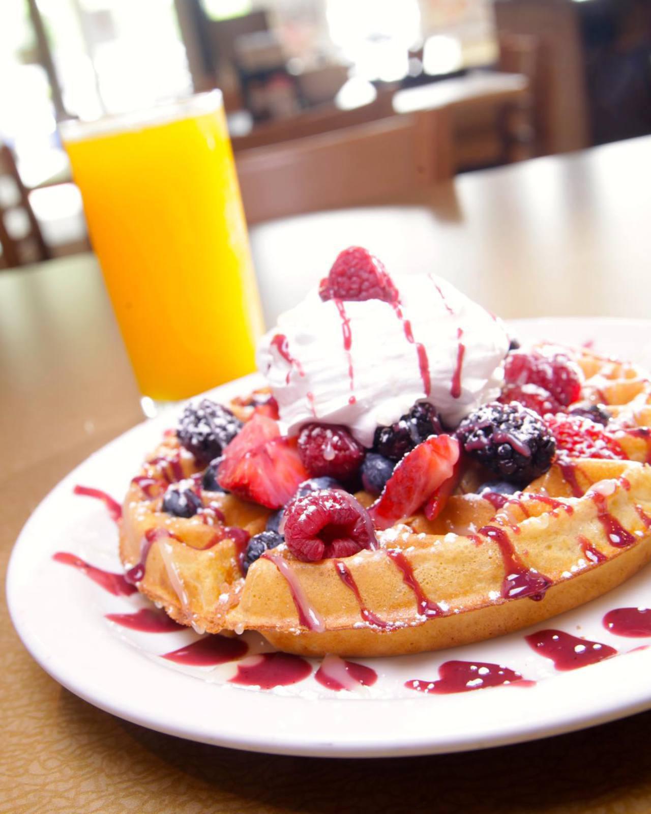Wild Berry Waffles