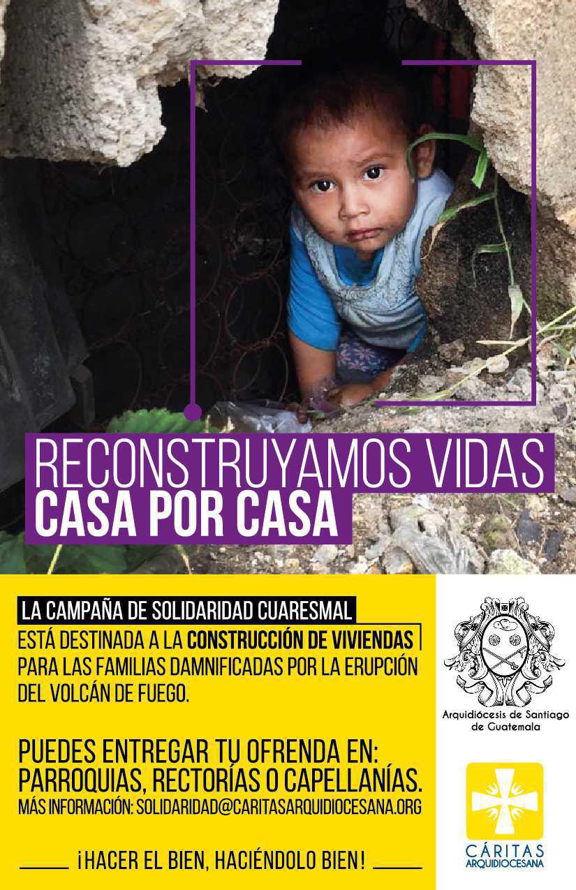 Campaña de Solidaridad "Reconstruyamos vidas casa por casa" Campaña de Solidaridad "Reconstruyamos vidas casa por casa"