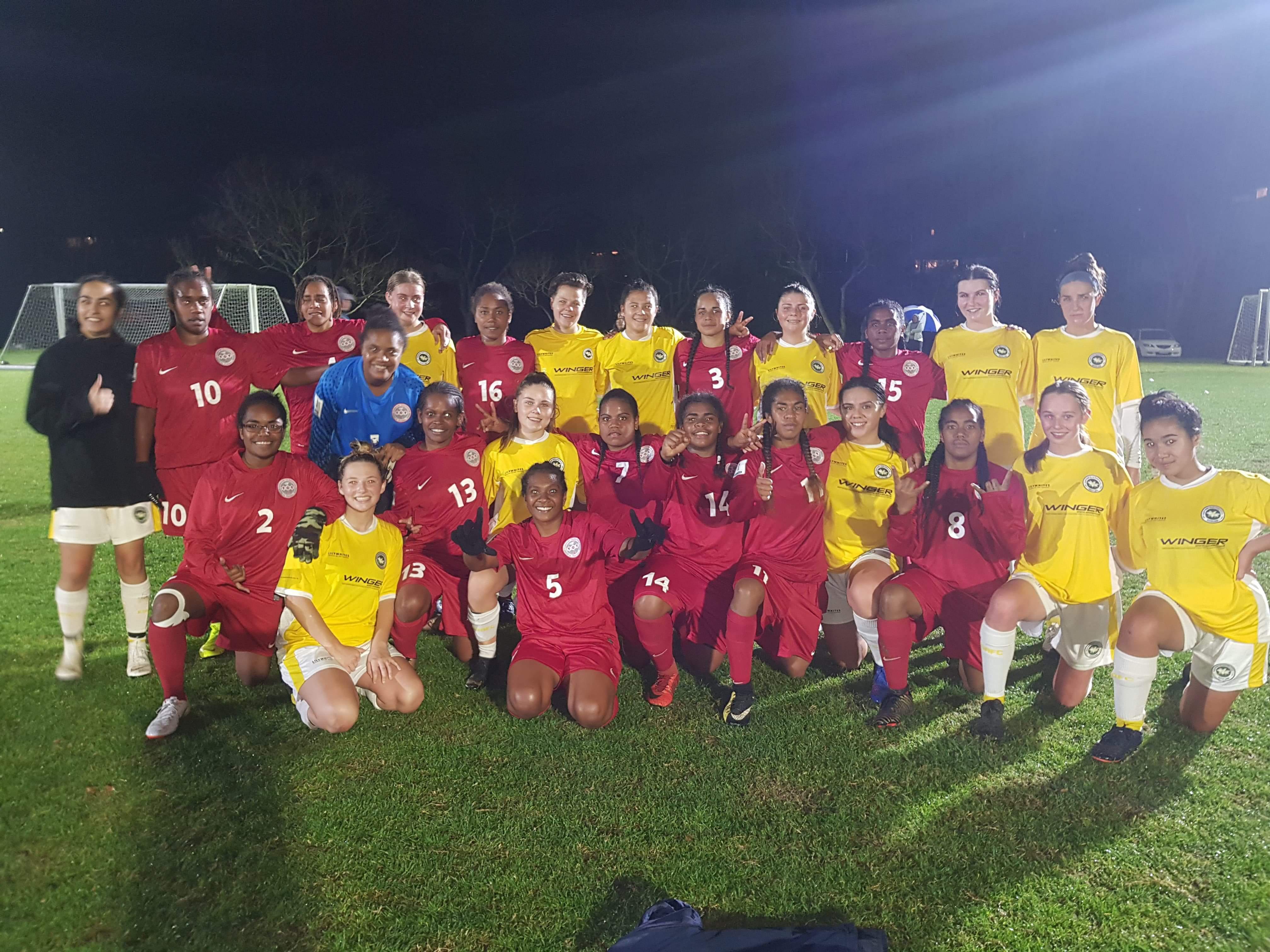 Les filles finissent bien leur tournée en Nouvelle-Zélande / Jeux du Pacifique
