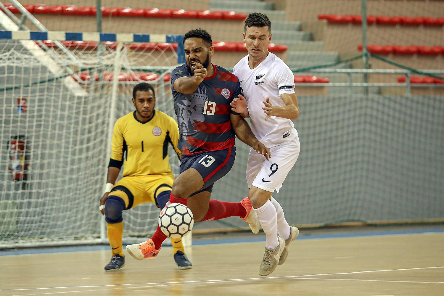 Défaite 4-2 des cagous face aux kiwis / Coupe des Nations FUTSAL OFC - VIDEO