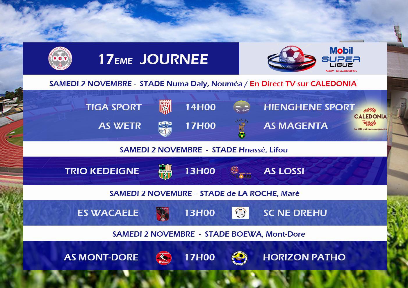 Avant-dernière étape du championnat / MOBIL SUPER LIGUE J17