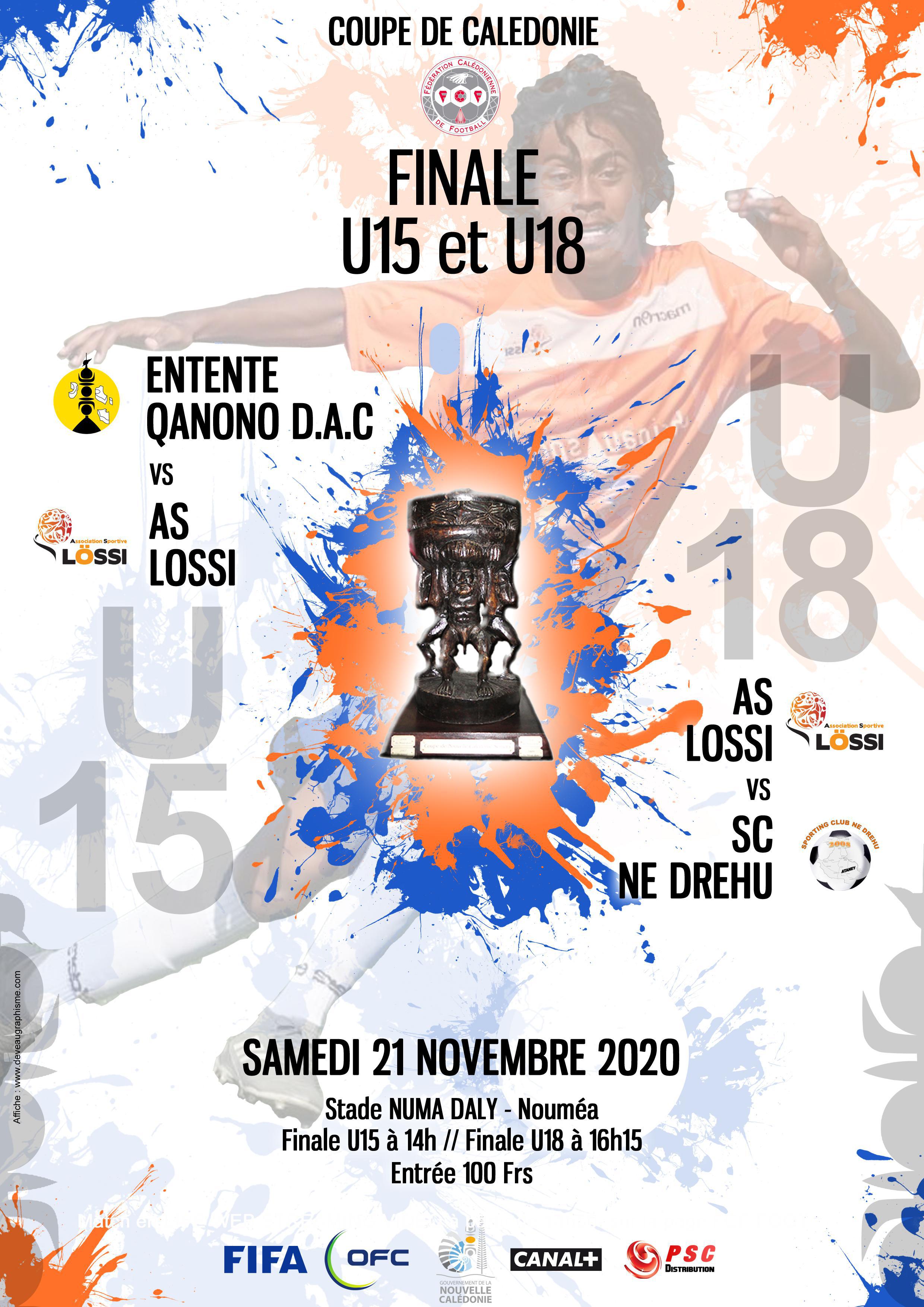 Lössi, l'Entente Qanono DAC et Ne Drehu parés pour les finales / Coupe de Calédonie U15 - U18