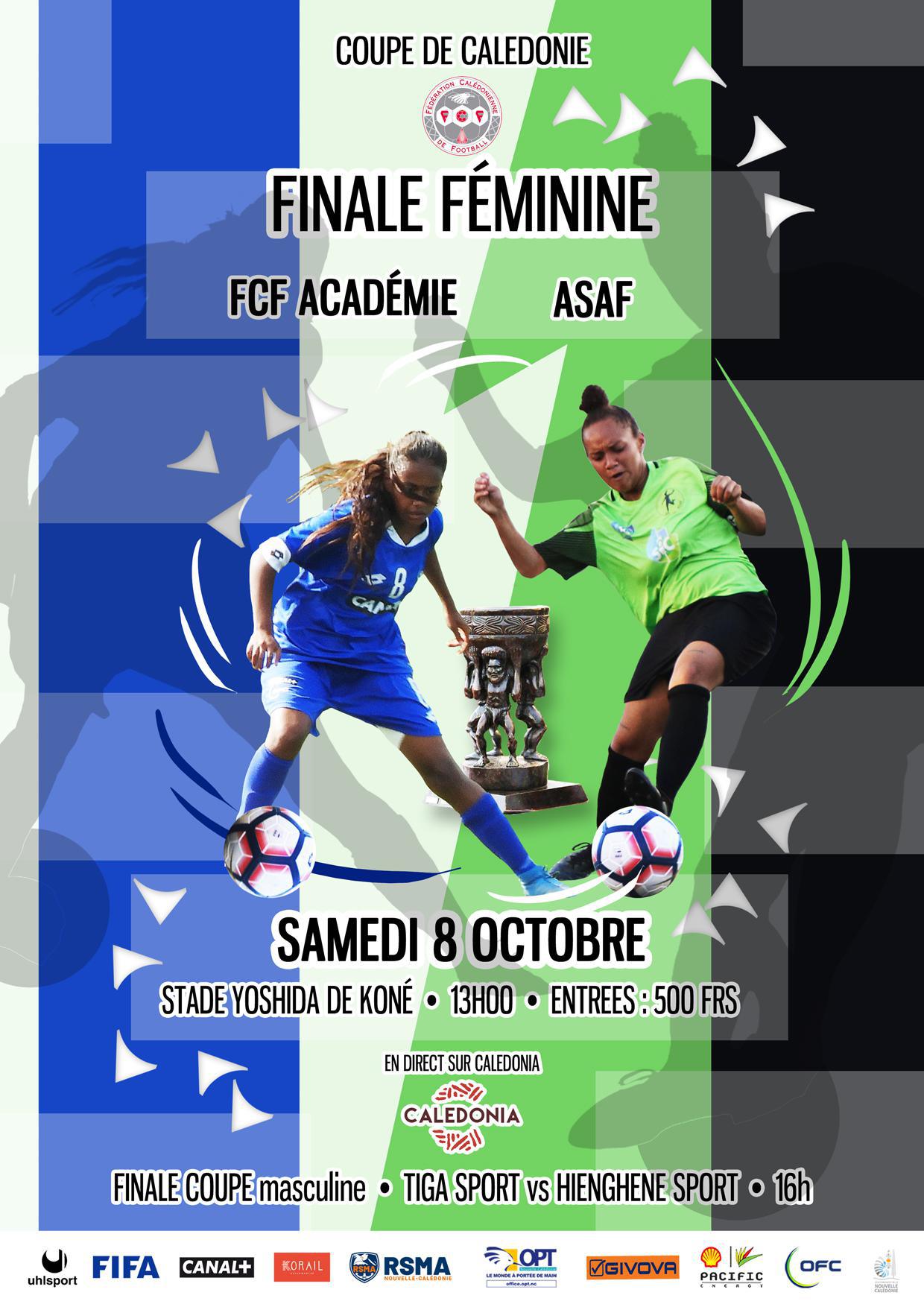 A l'heure de la Jeunesse ? | Finale de la Coupe de Calédonie Féminine (ce samedi - 13H00 | DIRECT TV)