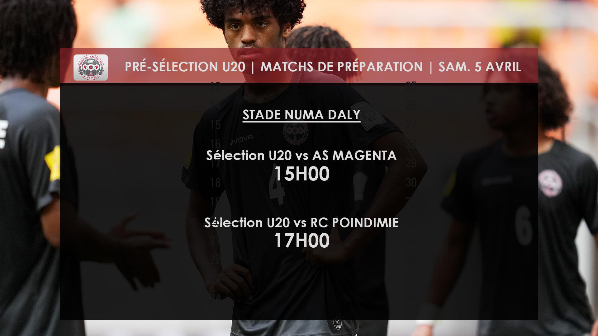 Les rendez-vous du week-end : TIGA joue sa place en DEMIE / Reprise chez les U17 / Matchs de préparation U20