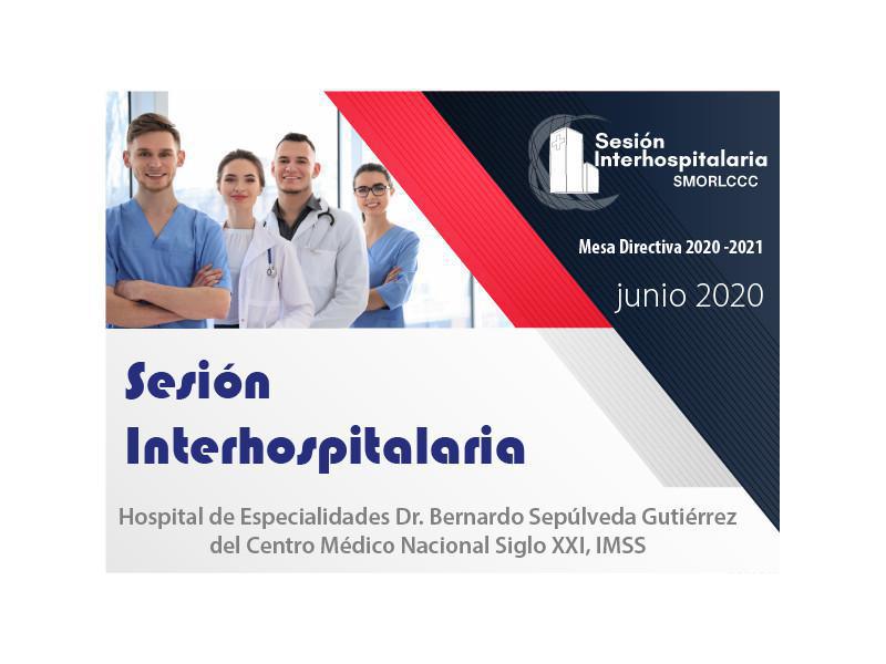 Sesión Interhospitalaria Junio