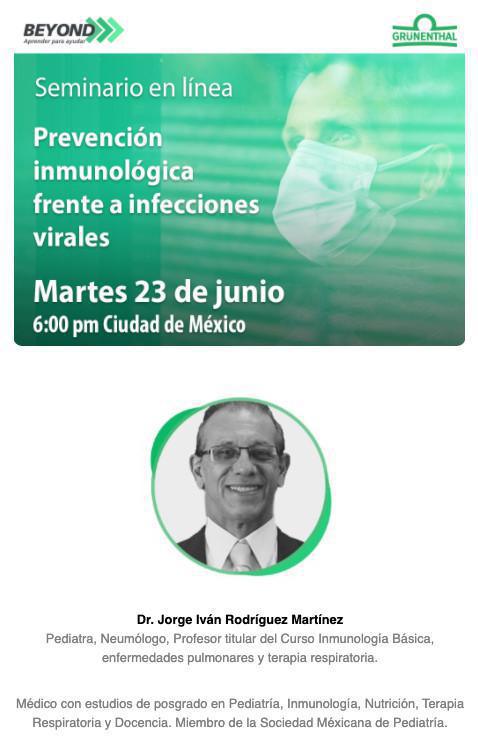 Prevención inmunológica frente a infecciones virales