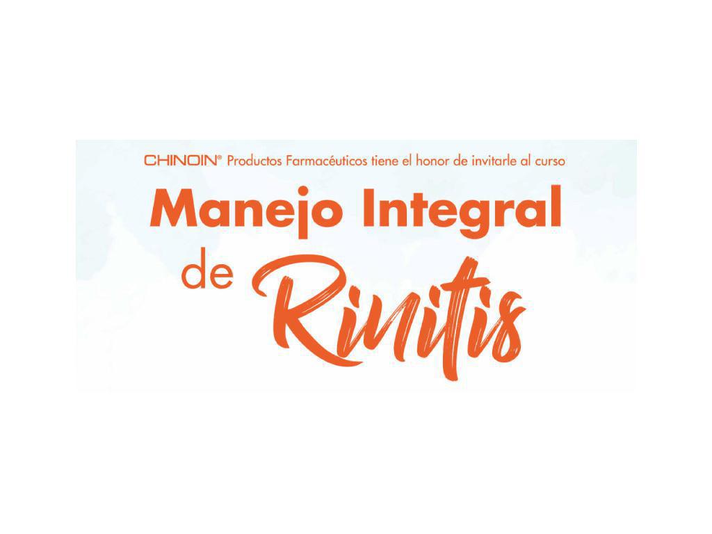 Manejo integral de Rinitis Manejo integral de Rinitis