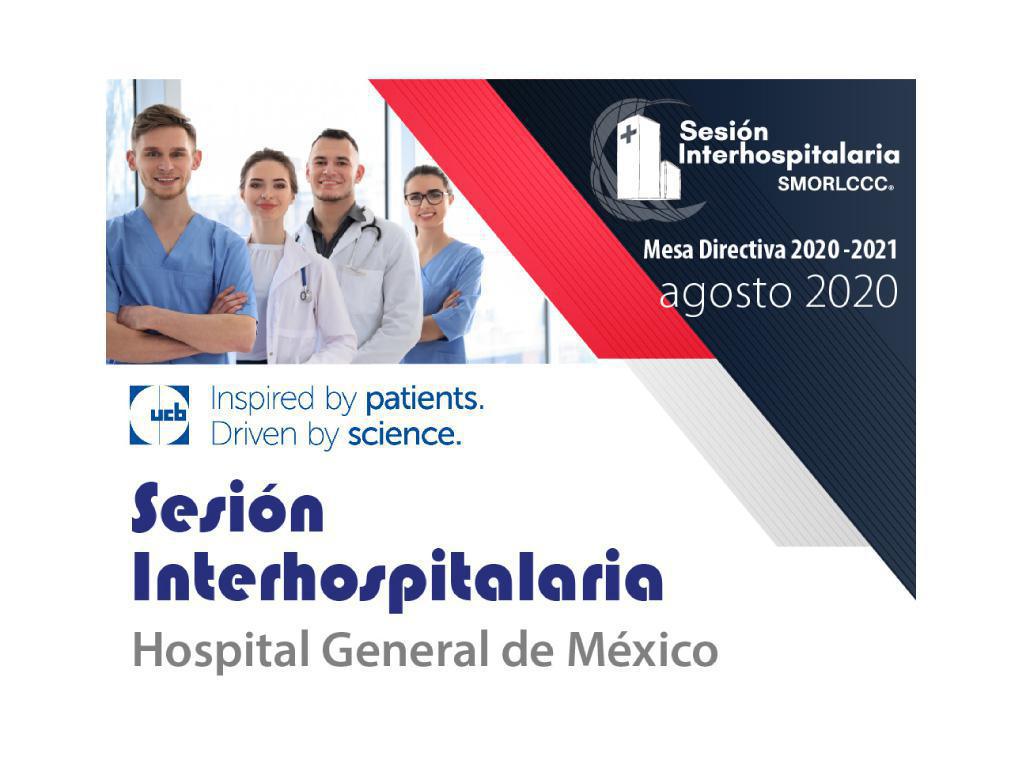 Sesión Interhospitalaria Agosto