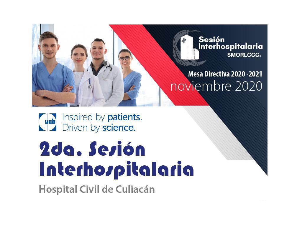 2da. Sesión Interhospitalaria Noviembre
