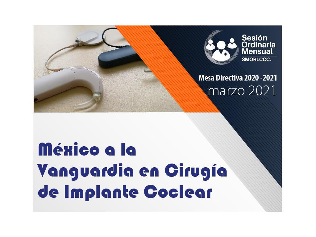 Sesión Ordinaria Mensual Marzo