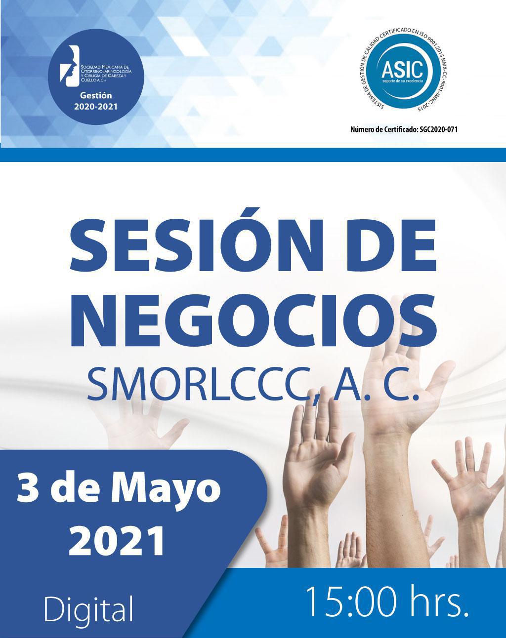 Sesión de Negocios