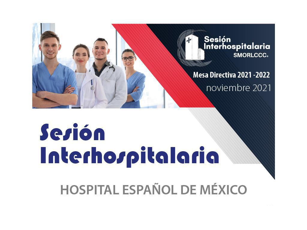 Sesión Interhospitalaria Noviembre