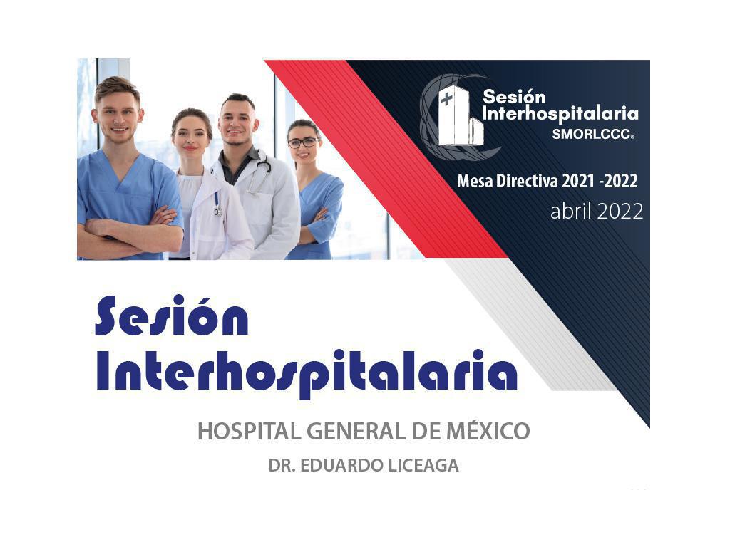 Sesión Interhospitalaria Abril