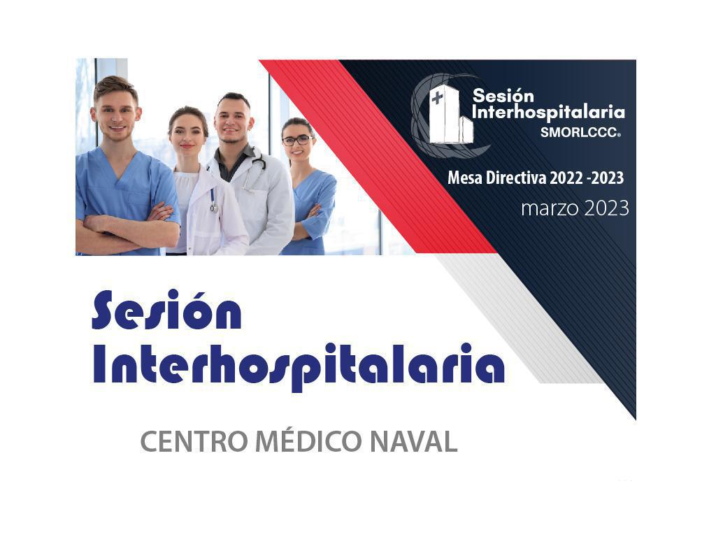Sesión Interhospitalaria Marzo