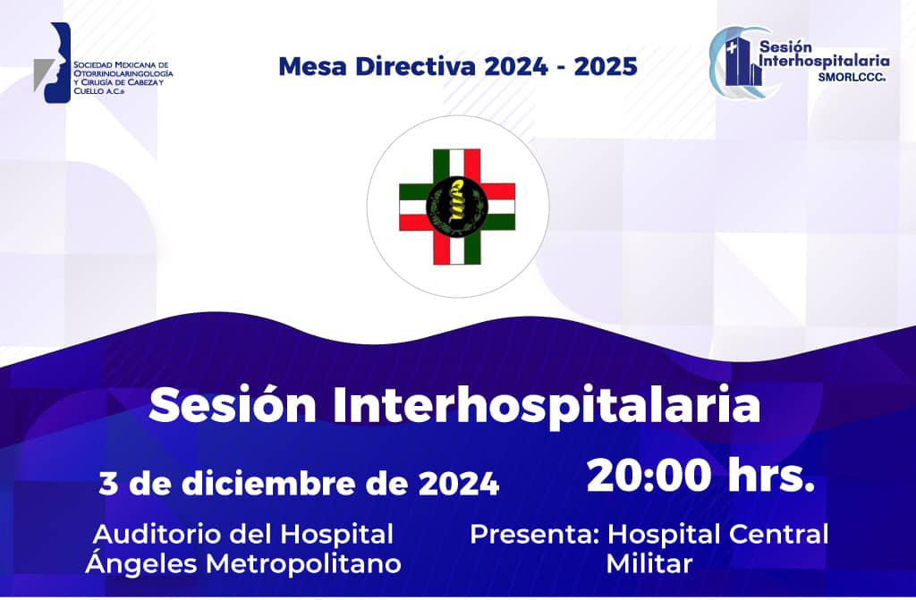 Sesión Interhospitalaria Diciembre 2024