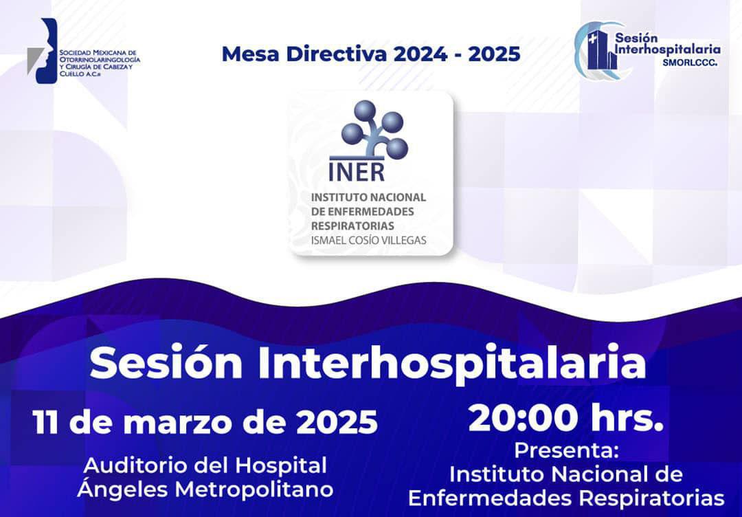 Sesión Interhospitalaria marzo 2025