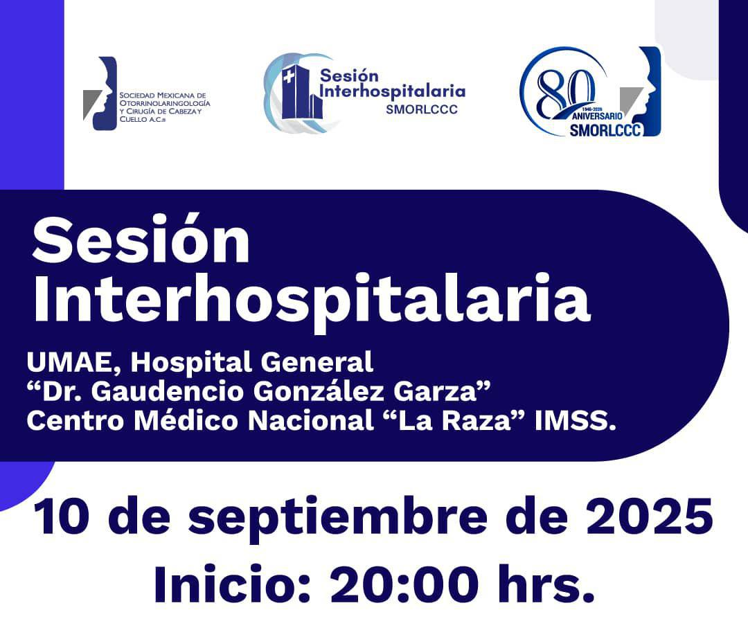 Sesión Interhospitalaria septiembre 2025