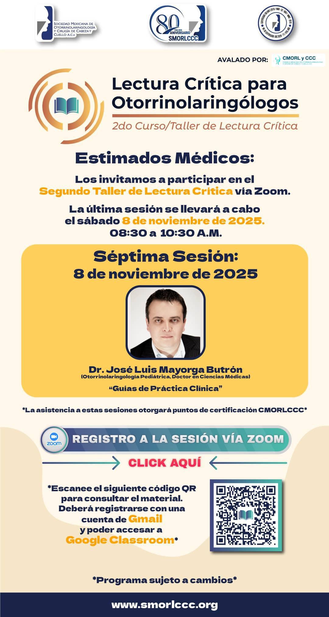 Sesión 7 - Lectura Crítica para Otorrinolaringólogos