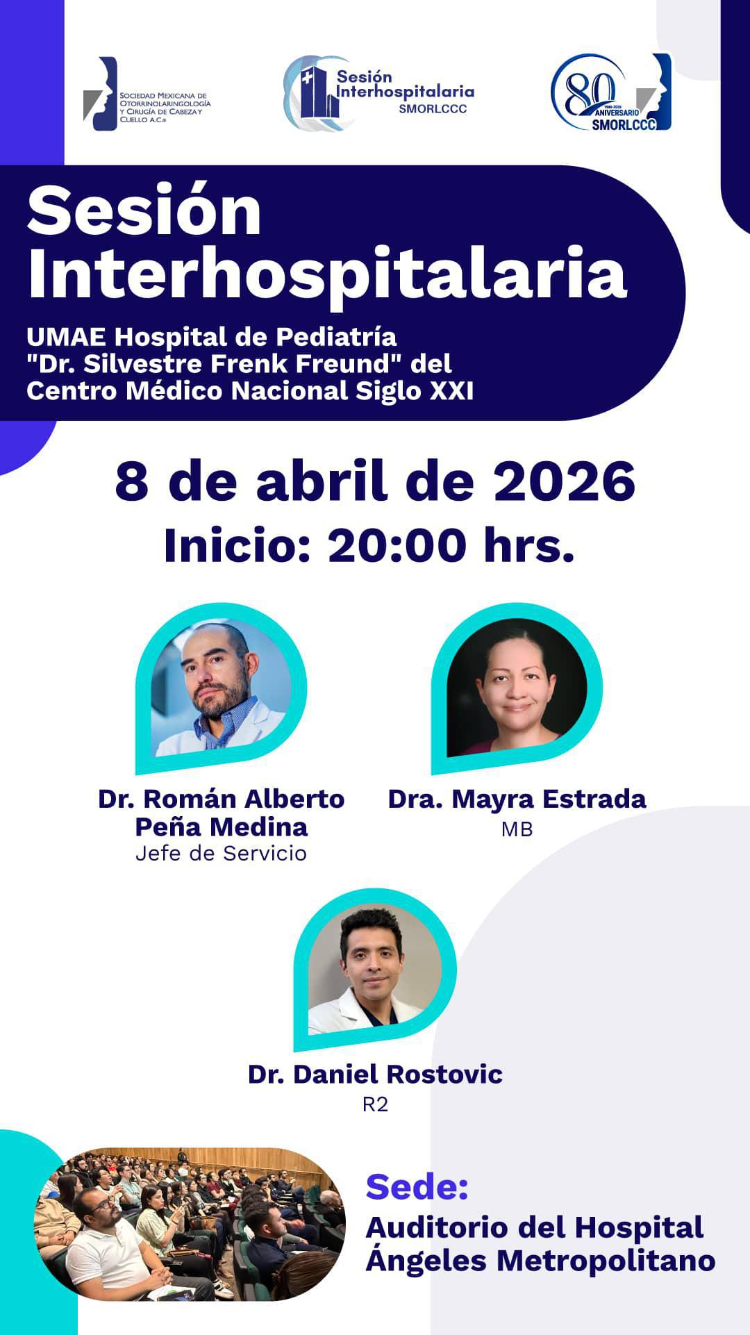 Sesión Interhospitalaria Abril 2026