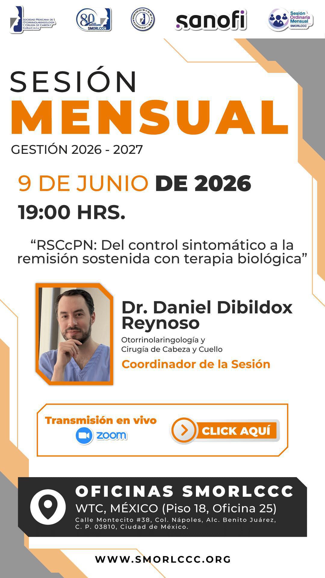 Sesión Ordinaria Mensual Junio 2026