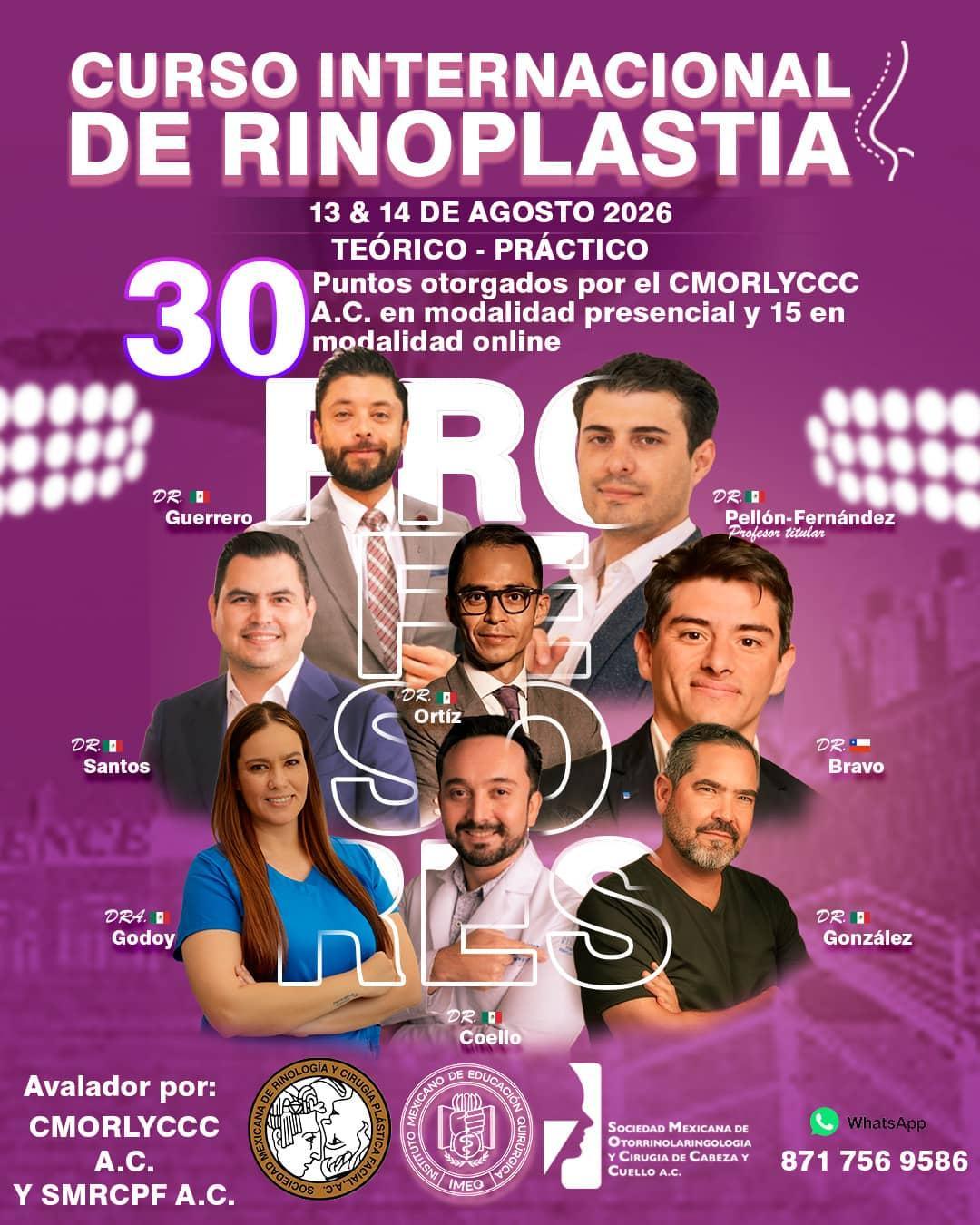 Curso Internacional de Rinoplastia