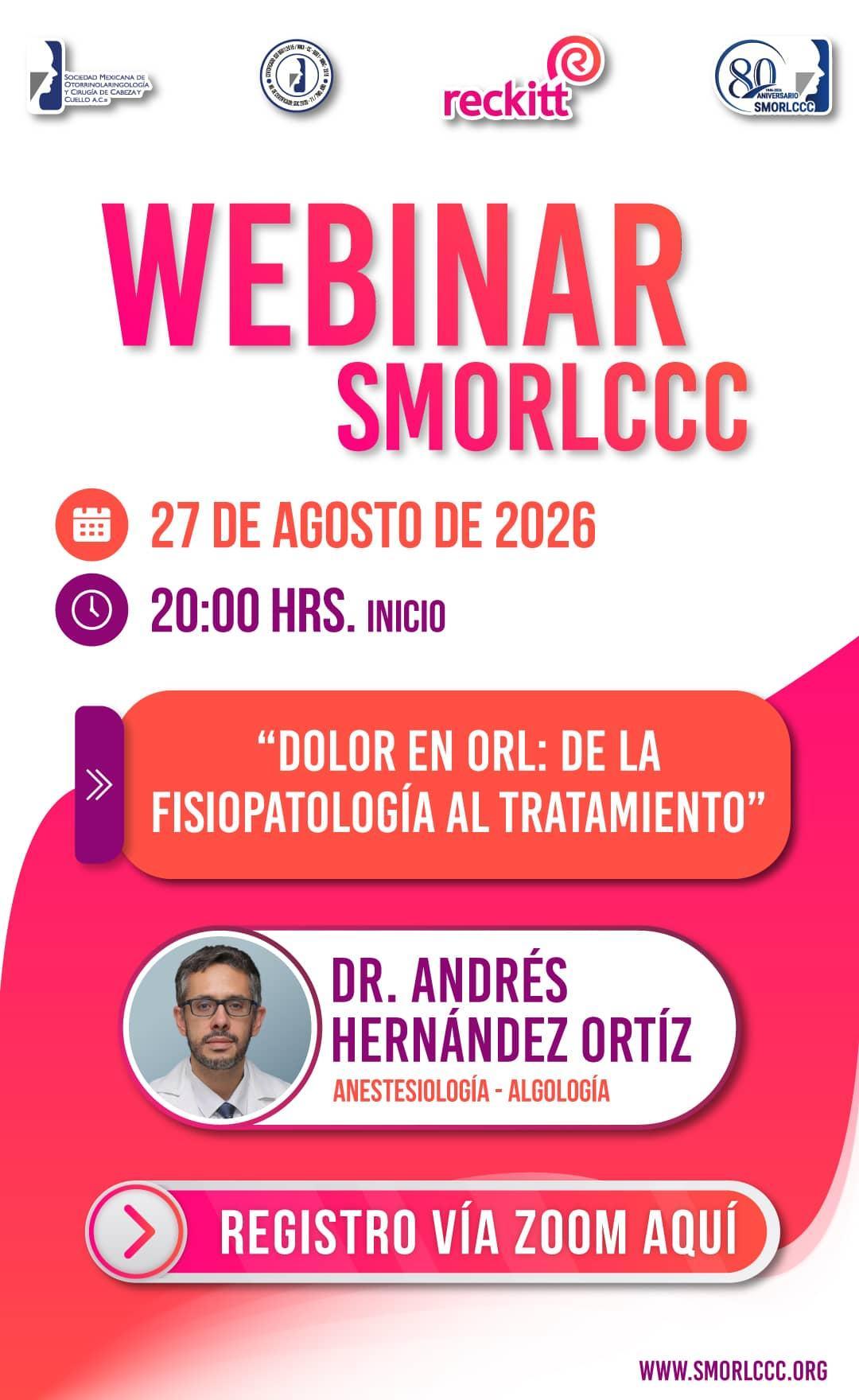 Webinar SMORLCCC 27 de Agosto