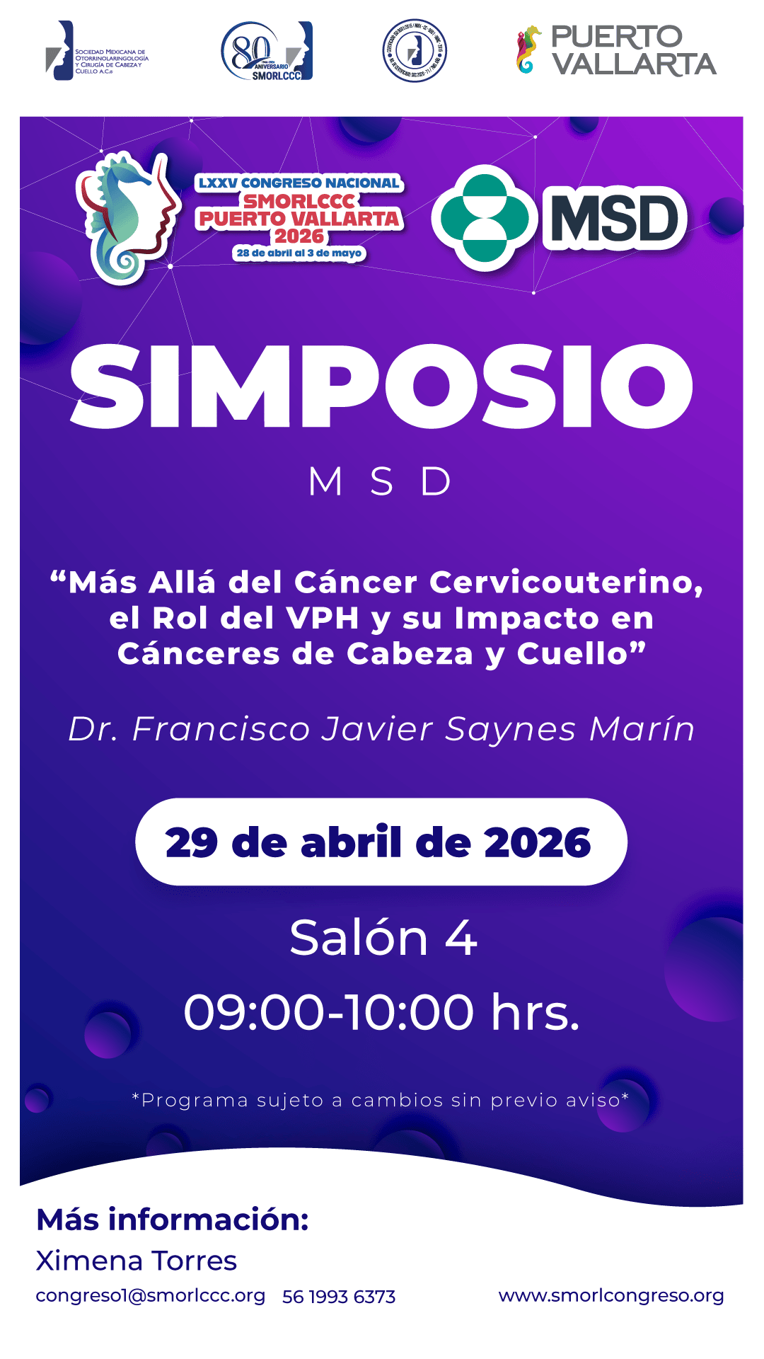 SIMPOSIO MSD