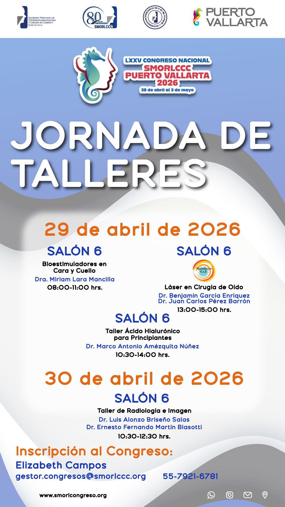 Jornada de Talleres 29 y 30 de abril 2026