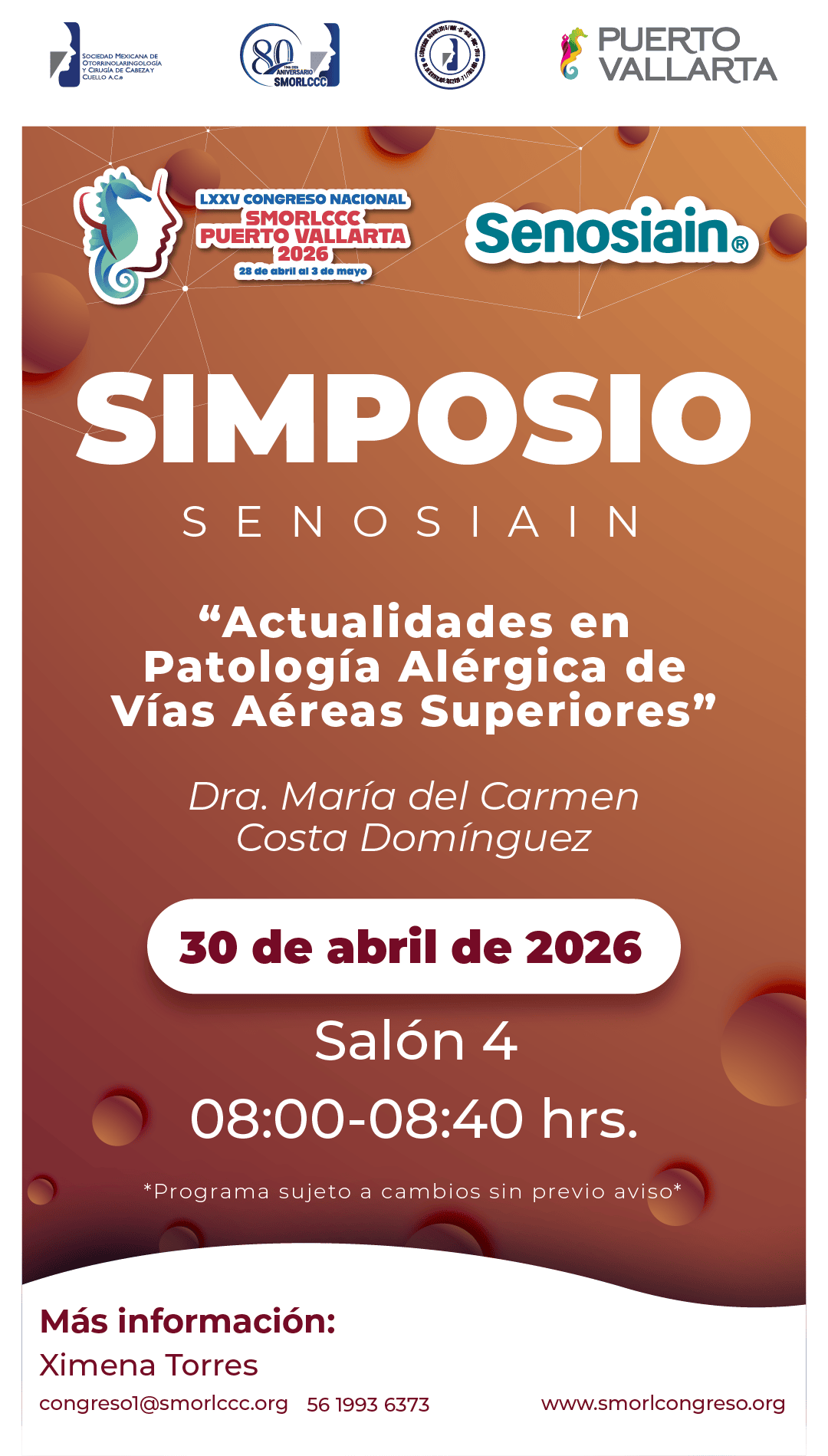 Simposio Senosiain 30 de Abril 2026
