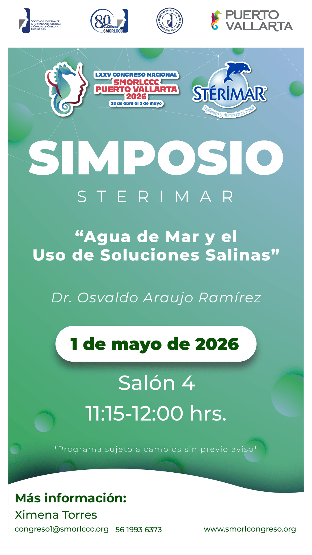 SIMPOSIO STERIMAR 1 de Mayo 2026