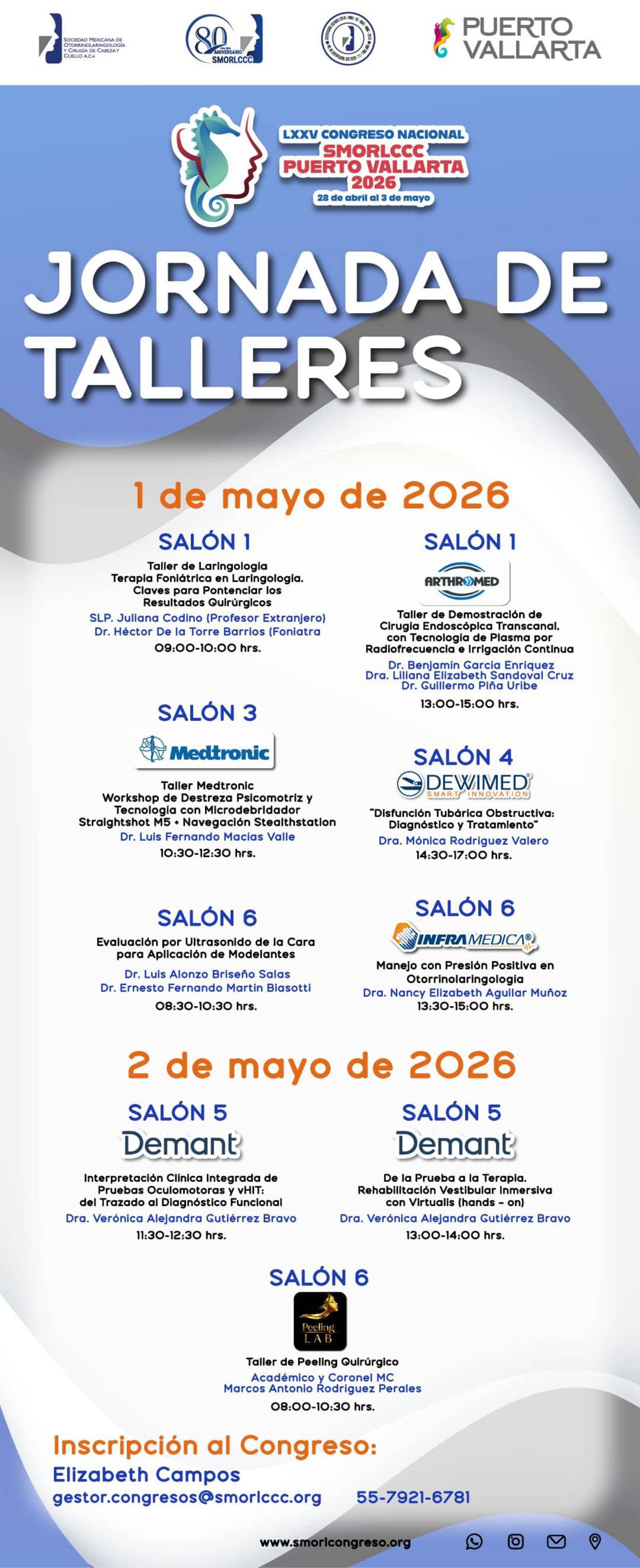 Jornada de Talleres 1º y 2 de Mayo 2026
