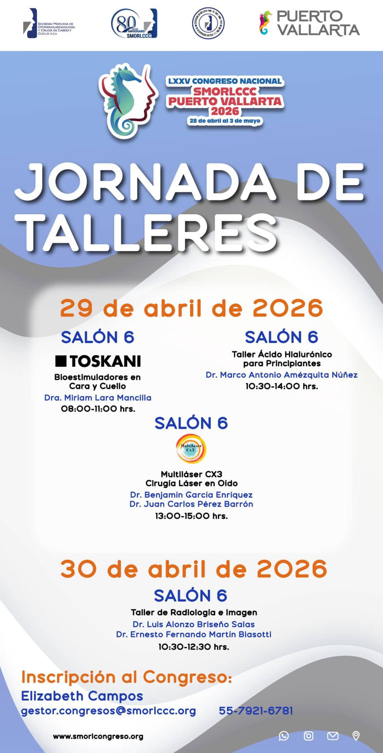 Jornada de Talleres 29 y 30 de Abril 2026