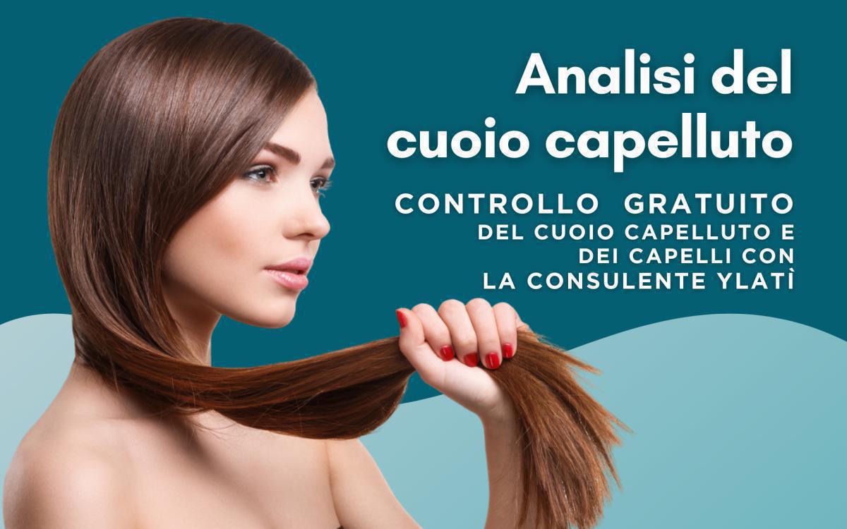 Analisi gratuita dei capelli con consulente Ylatì
