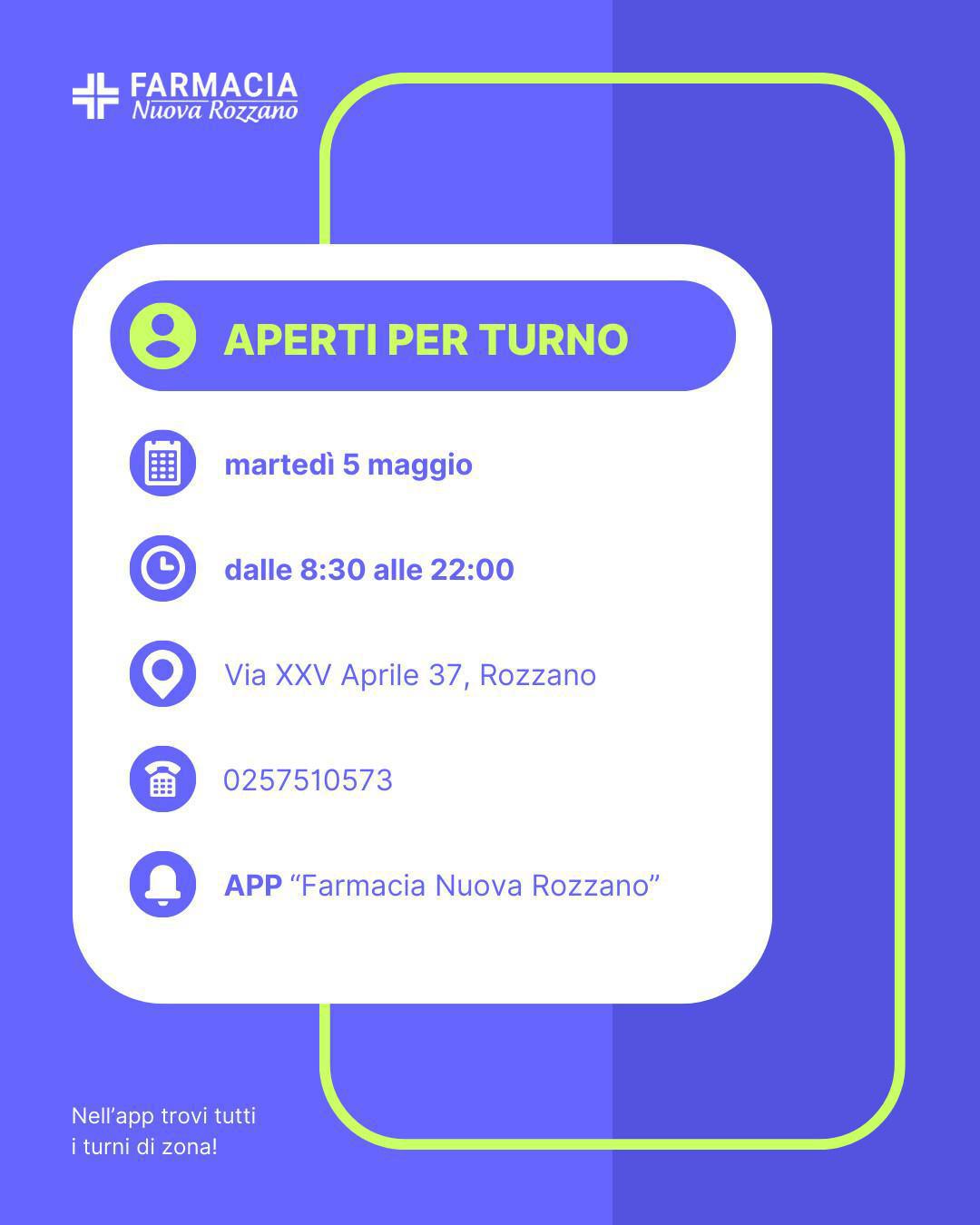 Aperti per turno