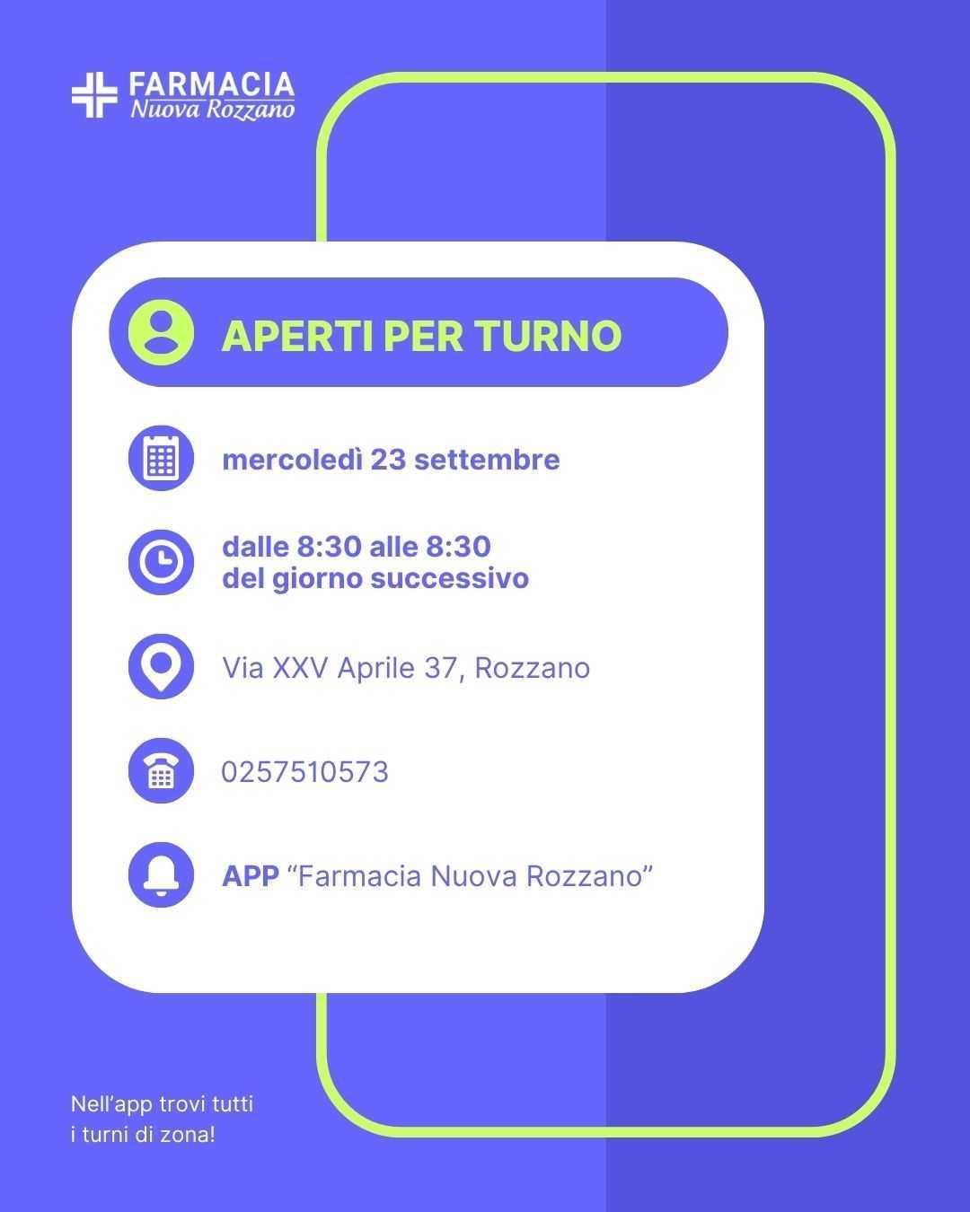 Aperti per turno H24