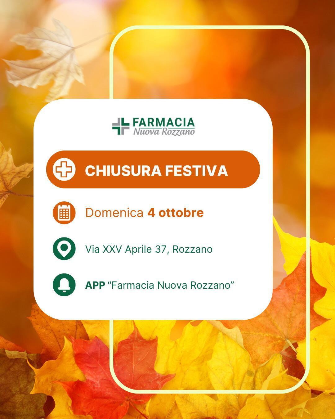 Chiusura 4 ottobre