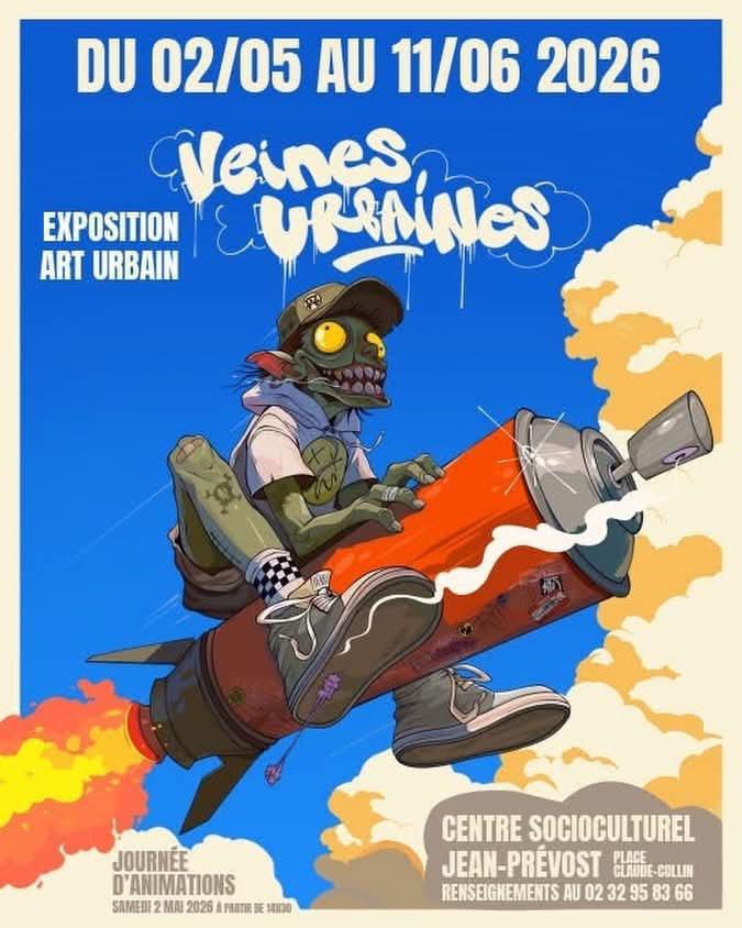 Veines Urbaines : Expo et performance (Saint-Étienne-du-Rouvray - 76)
