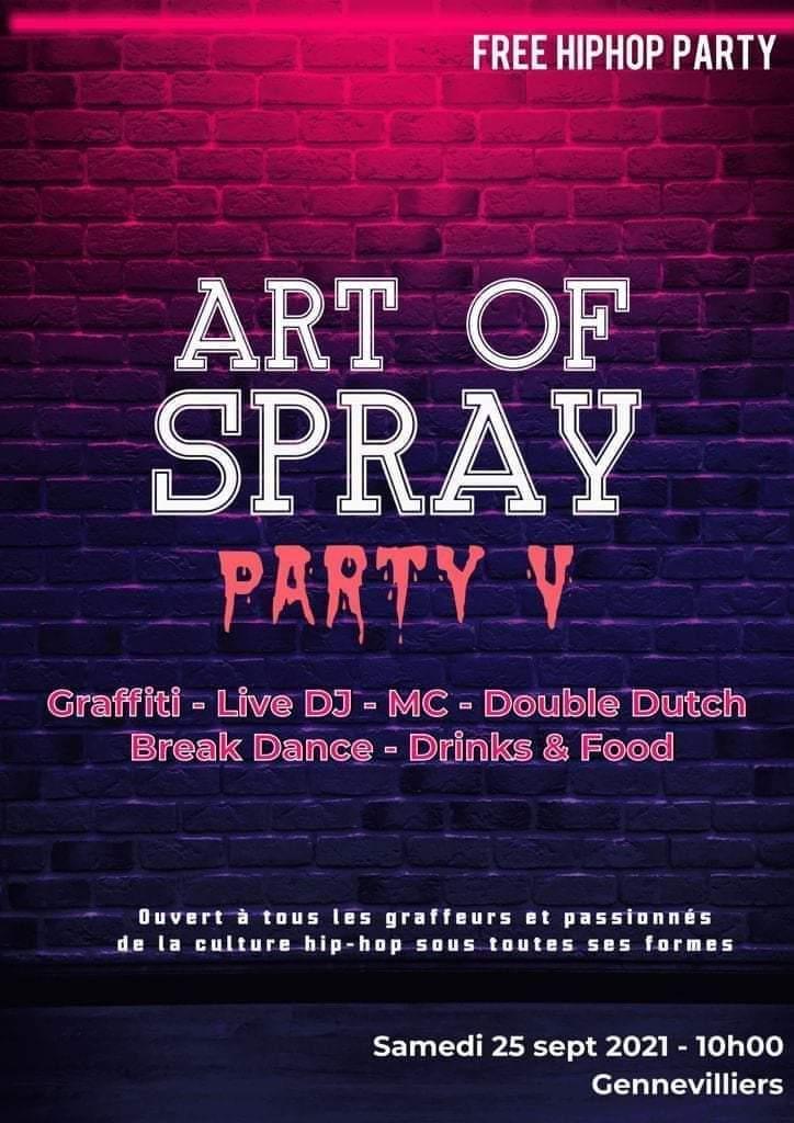 Art Of Spray #5 (Gennevilliers -32)