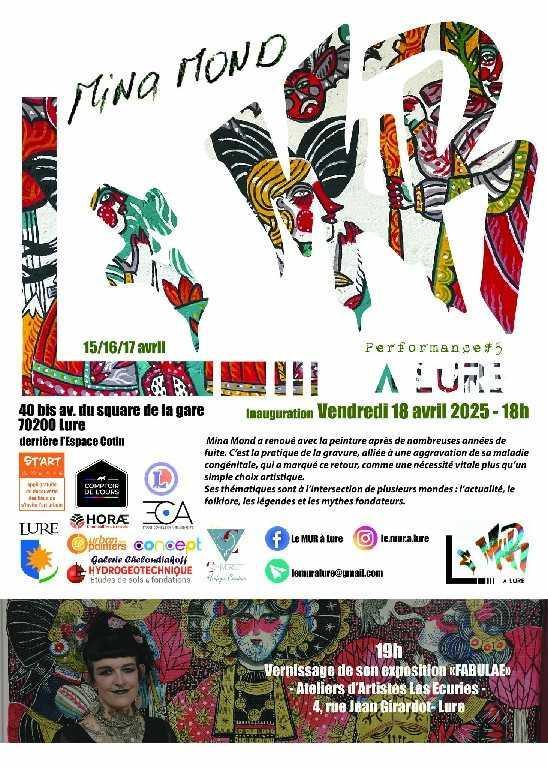 Le M.U.R LURE #5 Mina Mond 
