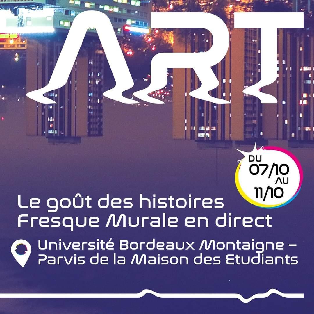 ART l'histoire des fresques en direct (Bordeaux - 33)