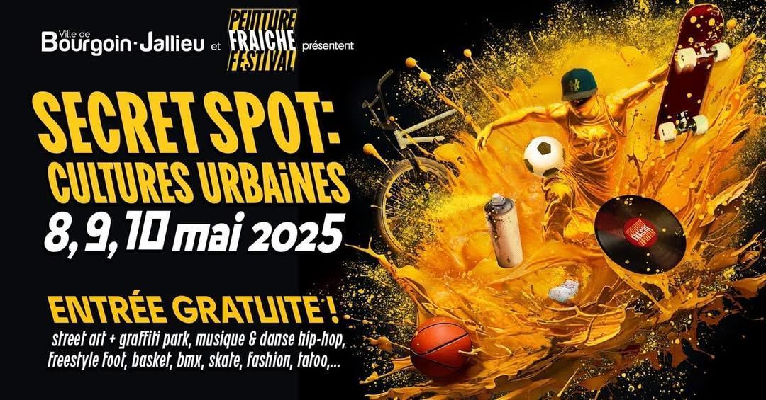 Peinture Fraîche : Secret Spot (Bourgoin-Jallieu -69)
